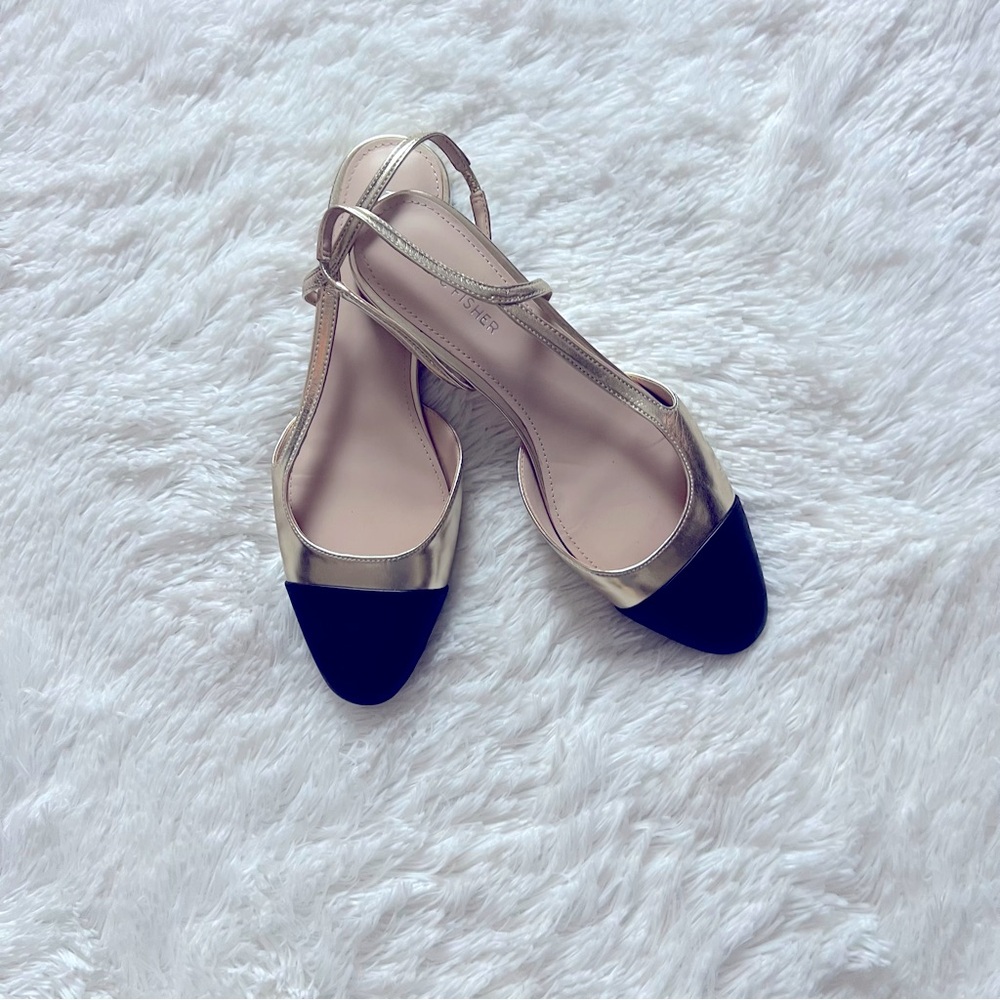 Mark Fisher Dela Pointy Toe Slingback Flats Women’s Dress Shoes Size 7.5 - Picture 6 of 9
